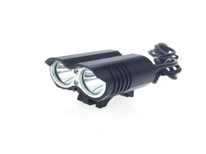 2 Piller Dahil Bisiklet Işığı 5000 LM 2 CXML T6 LED Bisiklet Işık Lambası Ön Far 84V 18650 Pil Paketi Şarj CARGER7856504