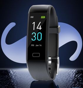 Модные мужские часы S5 Smartband, женские Bluetooth-часы, пульсометр, мониторинг артериального давления, трекер, фитнес-браслет, умный браслет1786844
