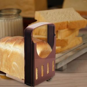 Pişirme Aletleri Ekmek Dilimleyici Dilimleme Kılavuzu Mutfak Somun Tostu İçin Ayarlanabilir