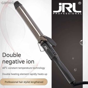 Saç Maşaları Yeni Amerikan JRL Hızlı Sıcak Stil Kıvrımlı Demir Doğal Büyük Dalga Saç Stilist Stüdyosu Üretim Volumel231222'ye zarar vermeden düzleştirir