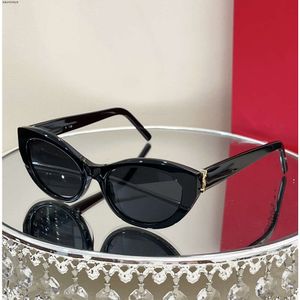 Kadınlar için güneş gözlüğü yüksek kaliteli ysllllls m115 moda tasarımcı gözlükleri klasik kedi göz güneş gözlüğü çerçeve antiuv400 göz koruma partisi holi saint laurents ysl