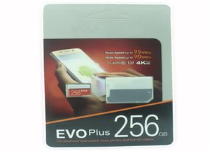 2019 Последний продукт 128GB 64GB 32GB EVO Plus Micro SD TF Card 256 ГБ UHSI Class10 КАРТА МОБИЛЬНАЯ МАМЯТА DHL6413513