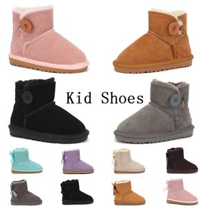 Дизайнерские сапоги Австралия детская обувь Uggskid Mini Boot Platform