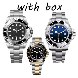 Керамическое кольцо мужское часы Watchstrap 44 -мм автоматическое движение AAA. Перемешатка 126660 ночной сияние сапфировое дайвинг
