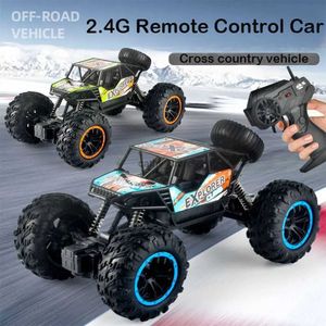 Electric/RC CAR 1 18 4WD RC CAR High Speed ​​2,4G Радио-дистанционное управление CARS CARS Внедорожные автомобили для борьбы с дорогами Toys For Kidsl231222