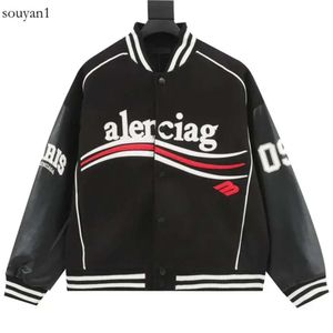 2designer Mens Jackets Женская модная варентная куртка повседневная свободная кожа