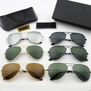 Moda Erkek Retro Aviator Güneş Gözlüğü Cam Güneş Gözlüğü Toad Ayna Gözlükleri Sürücü Erkekler ve Kadınlar İçin Goggles ET280'ler