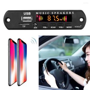 Decoder Board Bluetooth uyumlu 12V kablosuz araba FM Radyo Ses USB TF MP3 WAV IR Uzaktan Eller serbest arama