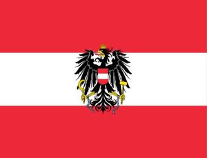 Австрийский флаг австрийского штата 3ft x 5ft Polyester Banner Flying 150 90 см. Флаг пользователя Outdoor1509847