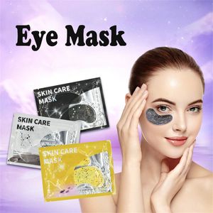 Eye Care Mask Pads Hidratante Essência Crystal Collagen Facial Masks Patch