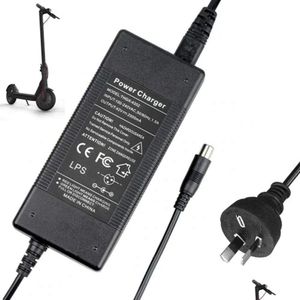Другое адаптер зарядного устройства для зарядного устройства Electronics Electr Er для Mijia M365 NineBot ES1 / ES2 ES4 - Black Eu / US Plug Drop Droder Dhdax