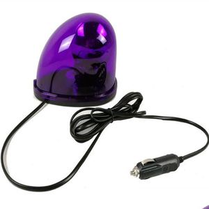 Auto Luci di emergenza DC12V 10w Ruota Avviso Luce faro con Cigar Accendino Fire Turck Ambance Green Mail Purple Flash L Dhqa7