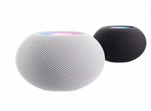 HomePod için Mini Hoparlörler Akıllı Hoparlör Taşınabilir Bluetooth Sesli Asistanı Subwoofer Hifi Derin Bas Stereo TypeC Kablolu Ses Kutusu2031696