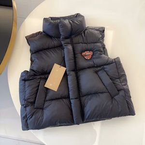 çocuk hoodies bebek yelek çocuk tasarımcısı yelek çocuk palto toddler colthes kız erkek erkekler kapşonlu kolsuz marka% 100 kaz aşağı dolgusu fasion sıcak rahat