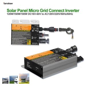 Accessories Solar Panel Micro Grid Connect Inverter 120W150W180W MPPT Photovoltaic DC10.830V to AC110V230V 50HZ 60HZ Home Waterproof IP65