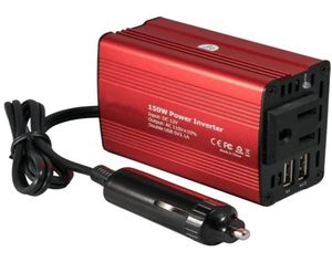 150W Araç Şarj Cihazları Güç İnverter 12V DC - 110V AC Dönüştürücü 31A çift USB Carcharger5104848