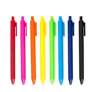 95pcs Press Plastic Pen Pen Ballpoint Candy Coland Ball Exam Exam Wholesale