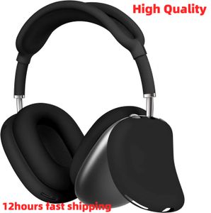 For Airpods Max original quality with ANC Headband Headphone Accessories Transparent TPU Solid Silicone Waterproof Protective case AirPod Maxs Headphones Case