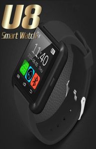 Bluetooth Smart Watch U8 Wireless Bluetooth Smart Pwatches сенсорные экраны Smart Watch Watch с SIM -картой для Android iOS с RE7722736