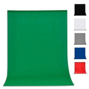 Photography Studio Background Non-woven ChromaKey Backdrop Screen 2X3M/3X3M Black/White/Green For Studio Photo Lighting