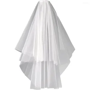 Bridal Veils Est Designing Veil 2 Tier Wedding for Bride with Comb Women's Short 2023
