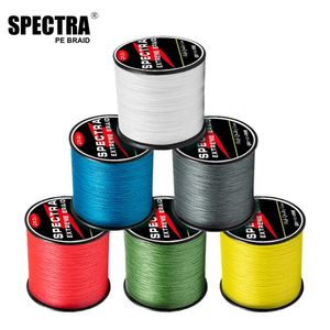 Line Spectra Pe Fishing Line 300m/500m/1000m Braided Line Super Strong Multifilament Fishing Line Trout 10lb80lb Lure Wire
