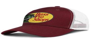 Bass Pro Shop для мужчин и женщин, регулируемая сетчатая кепка дальнобойщика, дизайн модной бейсбольной команды, оригинальные бейсболки, магазины Bassmaster Ope5878684
