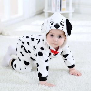 Umorden Bebek Dalmaçyalılar Sivil Köpek Kostümü Kigurumi Karikatür Hayvan Yük atanlar Bebek Toddler Tulum Pazen Cadılar Bayramı Süslü Elbise 231225