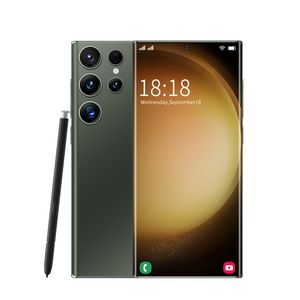 S23+ Ultra Mobile Thefice Размер 6,6 дюйма смартфонов Android с 3 ГБ+ 64 ГБ хранилища 3500 мАч 4G.Не Samsung.