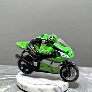 Cool Mini Moto Kindermotorfiets Elektrische afstandsbediening Rc Auto Minimotorfiets Opladen 2,4 ghz Racemotor Speelgoed Jongens Geschenken 231226