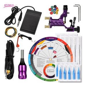 Makine Rotary Dövme Hine Kit Dövme Profesyonel Nueva Llega Suplies Kit Fontes Para Pen Hine Set Tatuagem Iniante Mil