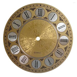 Настенные часы Наружный диаметр циферблата Алюминиевый металл Высококачественная алюминиевая пластина Процесс волочения проволоки с чернилами