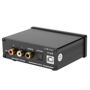 Connectors Retail ACQ3 Pro DAC Декодирует цифровой аудио декодер Усилитель Участок для наушников AMP USB DAC Декодировал 24 -битный 192 кГц для 3,5 мм наушников