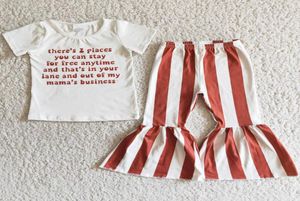 Çocuk Tasarımcı Giysileri Kız Setler Bütün Kız Kız Giysileri Kısa Kollu Bell Alt Pantolon Toddler Kıyafetler Balıkçılık Moda Çocuk 6322614