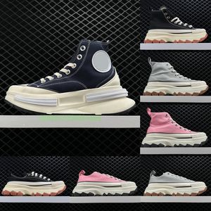 Klasik Yüksek Düşük Kanvas Ayakkabı Konuşma Platformu Kalın Alt Alt Siyah Beyaz Sıradan All Star Hi Tounk Tasarımcı Günlük Sneaker