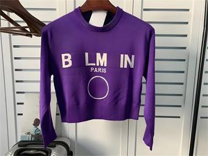 Sweatshirts Bayan Tasarımcı Hoodie Örme Hoodies Moda Sonbahar Kırpılmış Jumper Üstler Kadın Erkek Sevenler Uzun Kollu Tığ Örgüsü Sweatshirt