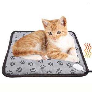 Battaniyeler evcil hayvan ısıtma pedi güzel çizgi film baskısı rahat köpek yavru kedi kapalı battaniye için sıcak paspas saklayın
