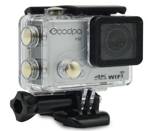 Goodpa P50 Ultra HD 4K 30FPS 27K 30 FPS Spor Kamera Su Geçirmez Wifi Uzaktan Kumanda Sınırı Hareket DV 32G SD Kart Hediyesi7816384