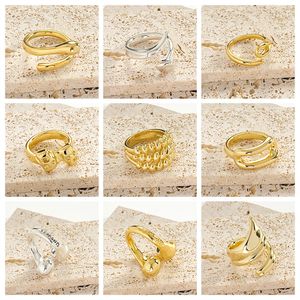 İspanyolca Yüksek Kalite Uno De 50 Zarif Moda 2023 Sıcak Satış Altın Renk Sırası Ağır Keeper Ring Mücevher Hediye Ücretsiz Teslimat