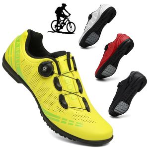 Men Non Locking Mountain Bike Shoes Without Cleats Road Bicycle Rb Speed Non Cleat Cycling Shoes Sneaker Flat Pedal Mtb Women 231227