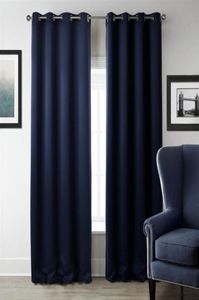 Cortinas blackout modernas para sala de estar, cortinas para janela de quarto, tecidos prontos para decoração de casa 279m4139173