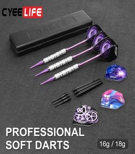 Dart cyeelife yumuşak uçlu dartlar profesyonel kapalı plastik uç dart elektronik dart tahtası oyunları için set 01065739003