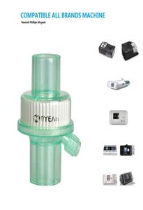 Бактериальный фильтр MOYEAH для дыхательной маски, аксессуары для трубок, бактериальные фильтры для шланга Cpap BiPAP, апноэ во сне, храп7381035