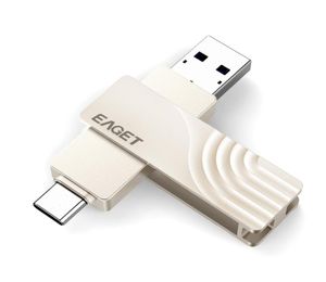 Tip C Flash Drive 256GB 128GB OTG Pendrive 64GB 32GB USB TYPEC Telefon Tablet Dizüstü Bilgisayar CF303298521 için 30 Bellek Çubuğu