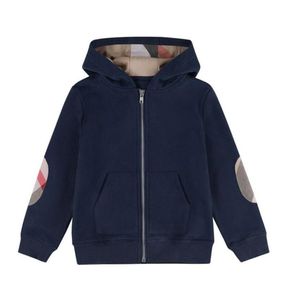 Primavera Autunno Neonati maschi Giacche Cappotti in cotone con cerniera Cappotti moda Giacca con cappuccio Ragazzo Capispalla Bambino Cappotto cardigan casual 2-7 anni7868753