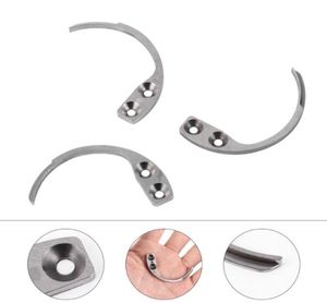 Kancalar Raylar 3 PCS Paslanmaz Çelik Antitheft Tag Hook Pin Açıcı Anahtar Giysiler Alarmı Çıkarma 9895283