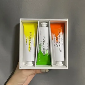 Lady Byredo Le Trio Koleksiyoncusu için Cilt Bakım Araçları Şebeke El Kremleri Kız El Güzel Güzellik Kremi rahat 30ml*3pcs/Set Orijinal Kutu Kış Elleri Kreması 3 Koku