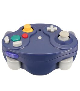 Беспроводной контроллер 24 ГГц, игровой геймпад для Nintendo Gamecube NGC Wii, фиолетовый A8958948