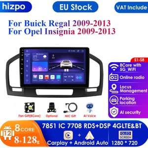 9-дюймовый QLED-экран 7862 2din Android автомобильный радиоприемник мультимедийный видеоплеер для Buick Regal 1 Opel Insignia GPS Navi Carplay 4G RDS BT