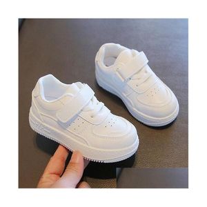 Athletic Outdoor Top Quality Kids Shoes Toddler Boys Girls Casual Sneakers Fashion Children Walking Sports Trainers Drop Delivery Baby Dh0Lq